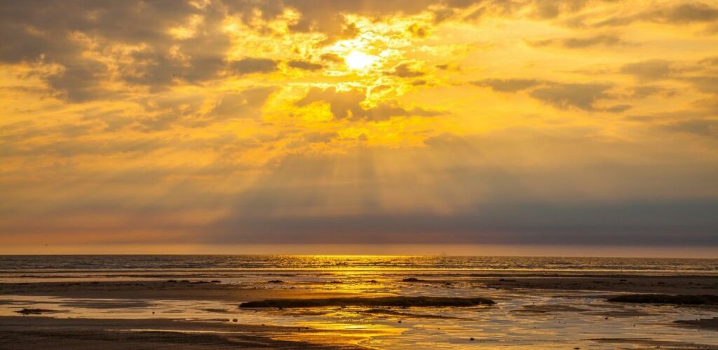 Solnedgang på Fanø