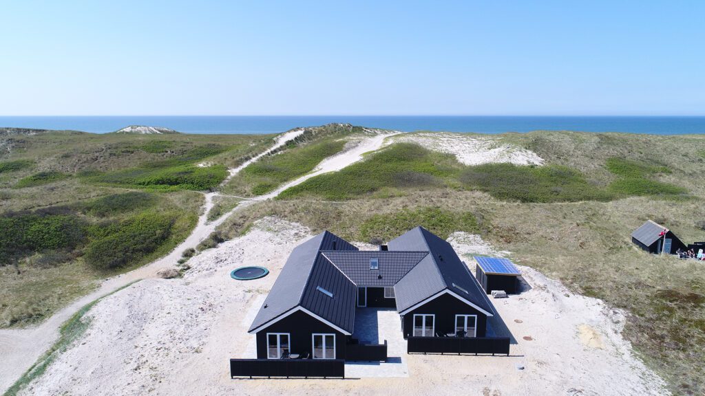 Sommerhuse ved Vesterhavet