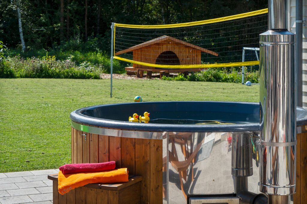 Sommerhuse med vildmarksbad