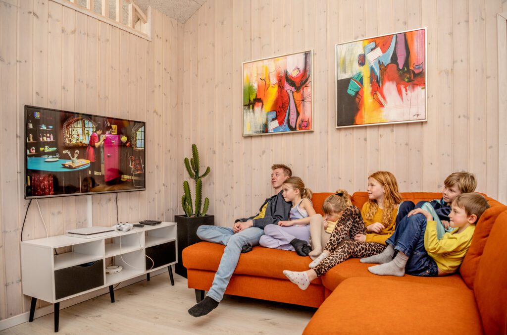 Weekendophold i sommerhus med hele familien
