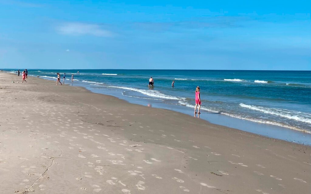 Stranden ved Grønhøj- sommerhusudlejning ved Grønhøj