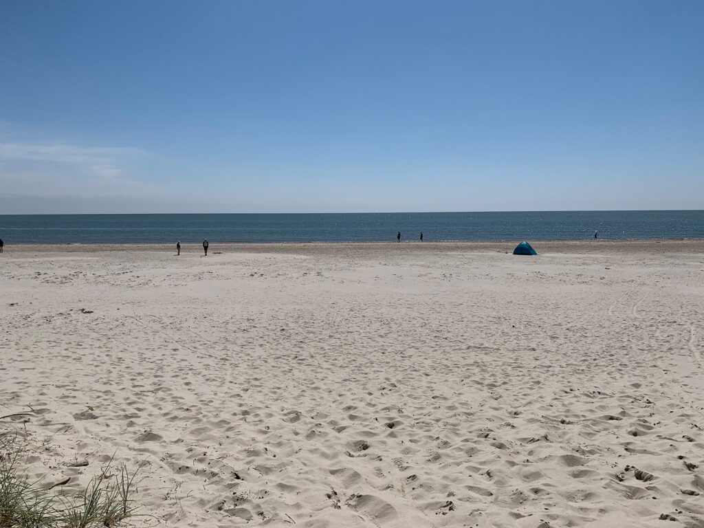 Badestranden i Blåvand