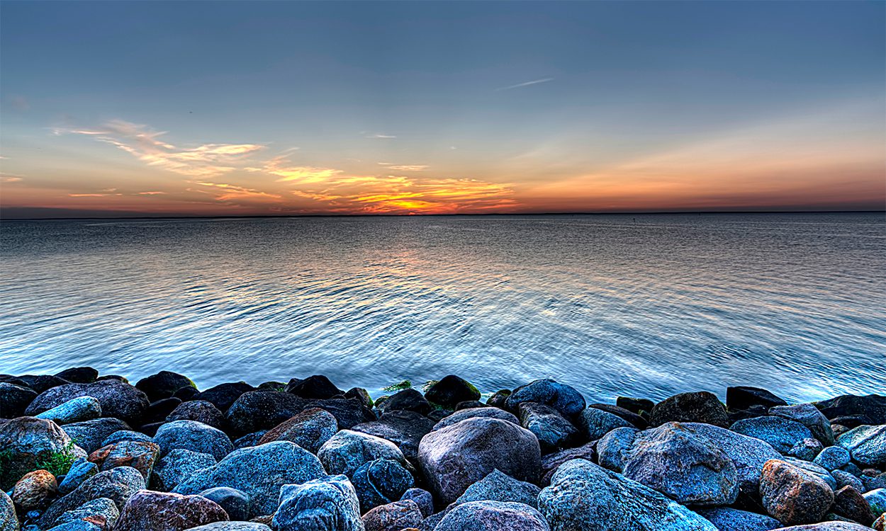 Stranden ved Lohals