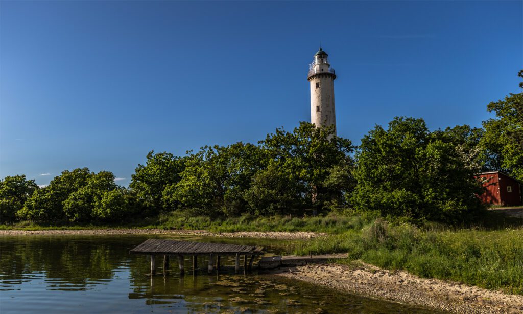 Fyrtårn på Öland i Sverige