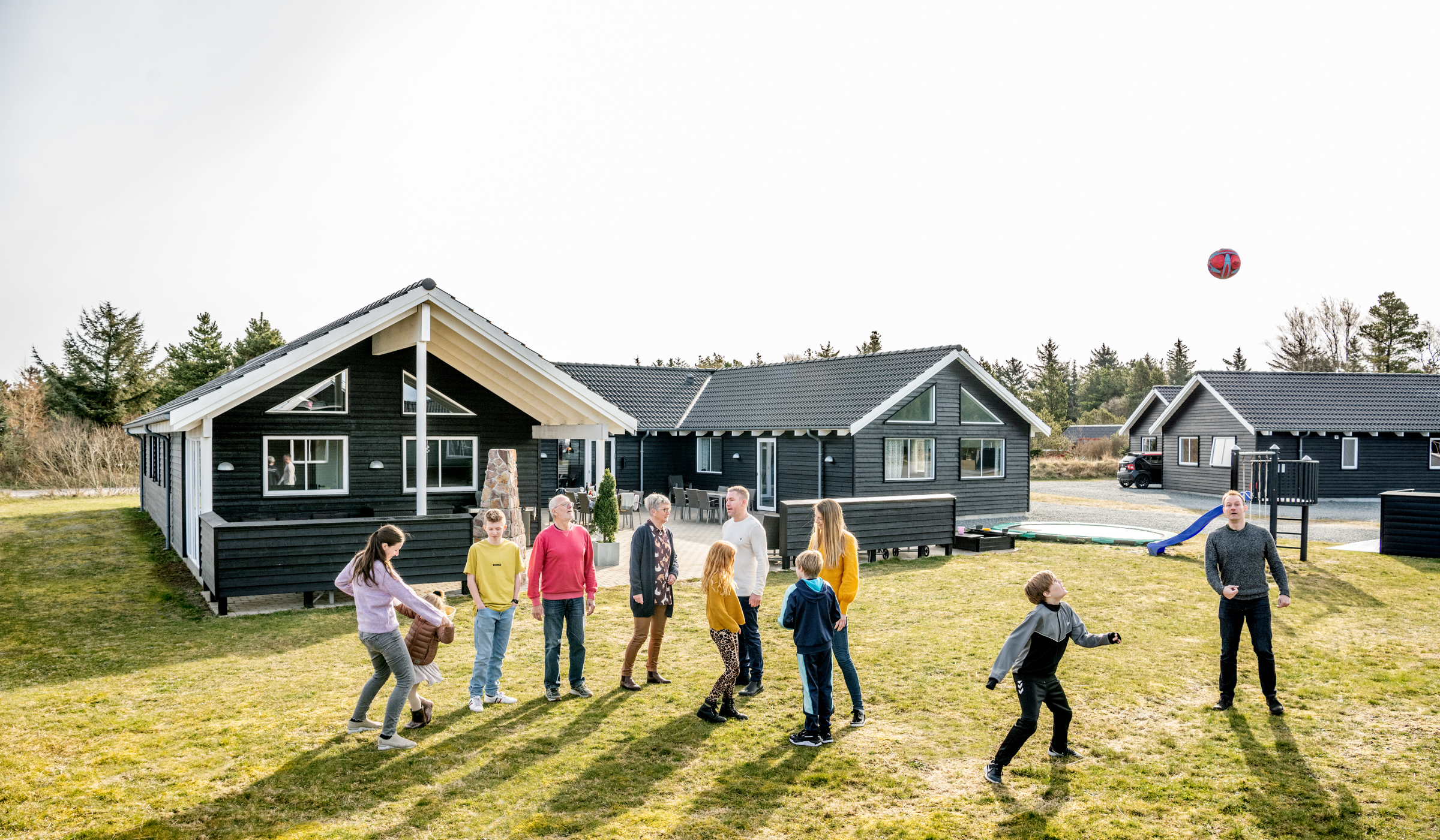 Fælles aktiviteter i et VillaVilla sommerhus