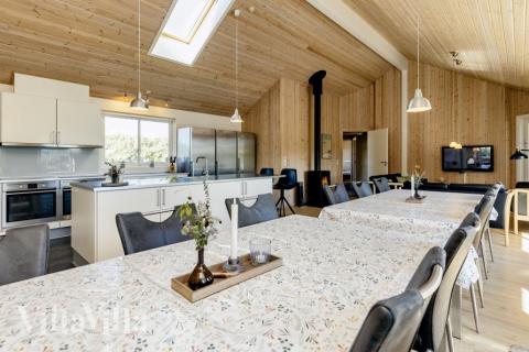 Det store lyse opholdrum i luksushus nr. 267 til 20.