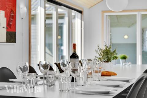 Opholdsrum med plads til 20 i luksushus nr. 194.