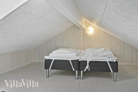 Nogle af de 16 sovepladser findes på hemsen i luksushus nr. 193