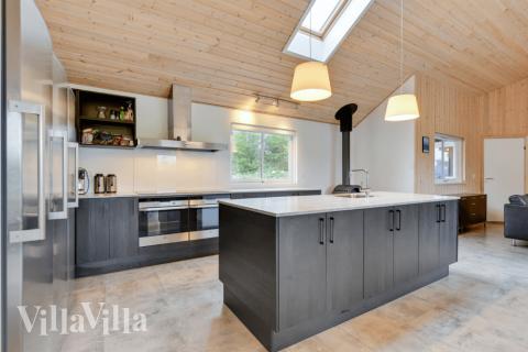 Køkkenet i luksushus nr. 231 er godt indrettet.