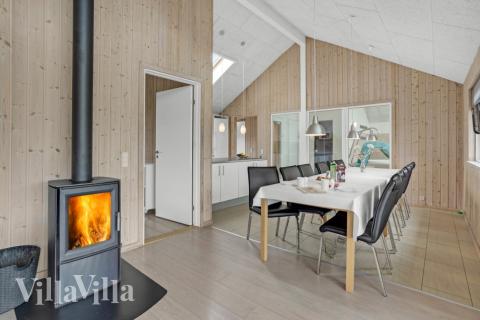 Det store lyse opholdrum i luksushus nr. 271 til 14.