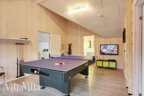 Husets aktivitetsmuligheder sikrer en spændende ferie uanset vejr og årstid