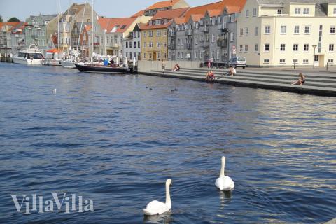 Området omkring Sydjylland hvor luksushus nr. 241 ligger.