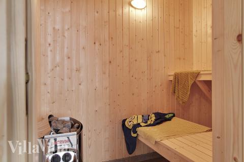 Her kan alle besøgende nyde den ultimative afslappelse med spabad og sauna