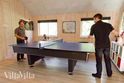 Husets mange aktivitetsmuligheder sikrer en spændende ferie uanset vejr og årstid