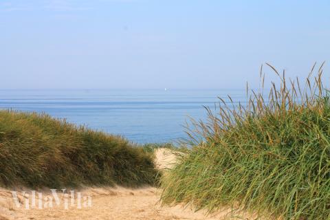 Stranden nær luksushus nr. 293.
