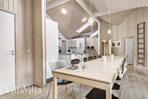 Opholdsrum med plads til 22 i luksushus nr. 197.