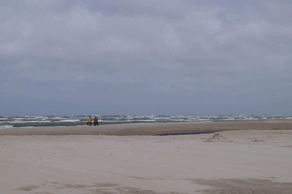 Stranden nær luksushus nr. 167.