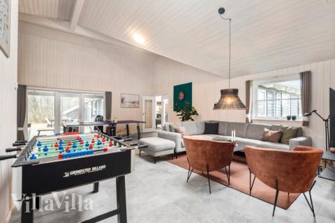 Ud over de mange timer, man kan bruge i husets pool-afdeling, så byder luksushus 167 også på billard/bordtennis og dart