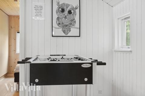 Aktivitetsrum i luksushus nr. 212 med 5 soveværelser og plads til 14 personer.