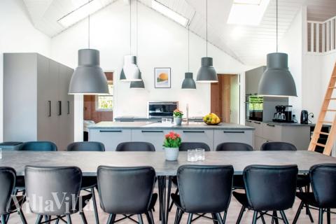 Luksushus nr. 201 har et dejligt opholdsrum.