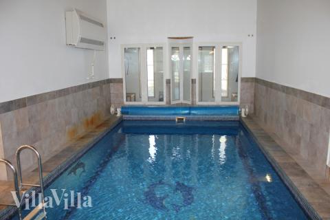 I husets eget badeland er der underholdning i timevis til både store og små vandhunde