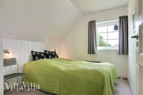 Soveværelserne er lyse og indbydende