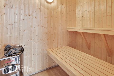 Skønt med afslapning i saunaen..