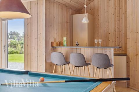 Sommerhus 208 er udstyrret med egen bar