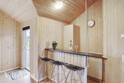 Sommerhus 206 er udstyrret med egen bar