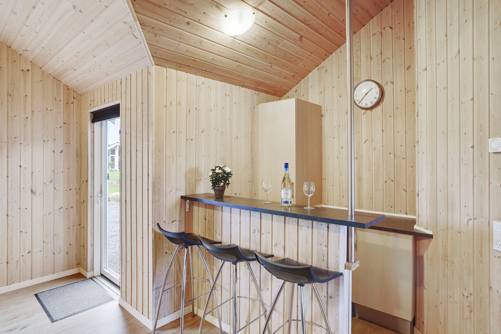 Sommerhus 206 er udstyrret med egen bar