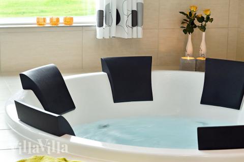 Det elegante spa indbyder til afslapning og velvære