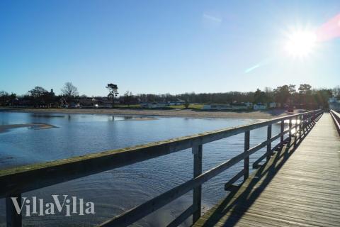 Stranden nær luksushus nr. 303.