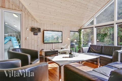 Hygge ved brændeovnen!