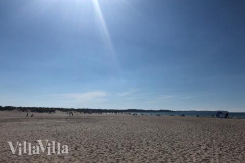 Stranden nær luksushus nr. 312.