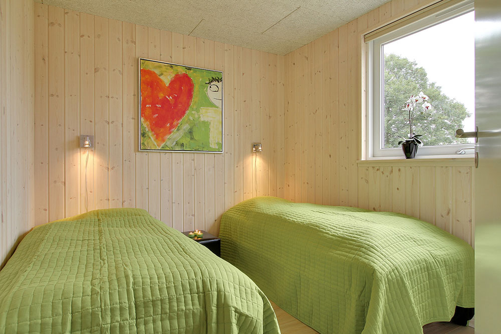 På ferie er det vigtig med en god nattesøvn. Sov godt i dette luksussommerhus.