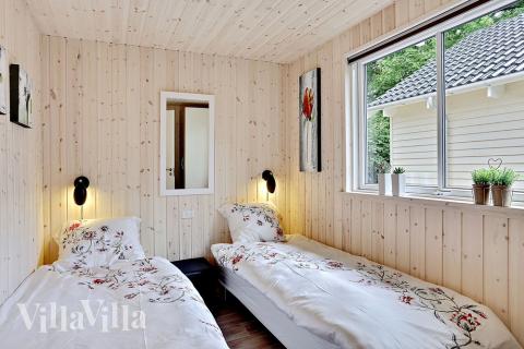 Et af de 6 soveværelser i luksushus nr. 321