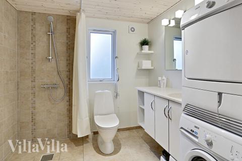 Ét af badeværelserne i luksushus nr. 321