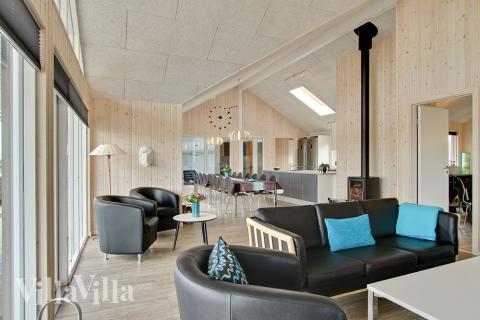 Luksushus nr. 322 har et dejligt opholdsrum.