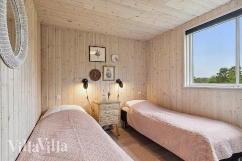 Et af de 6 soveværelser i luksushus nr. 323