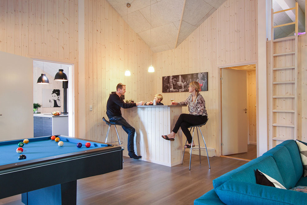Sommerhus 335 er udstyrret med egen bar