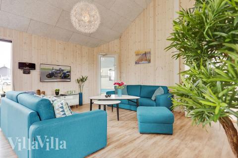 Luksushus nr. 340 har et dejligt opholdsrum.