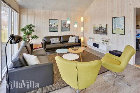 Luksushus nr. 344 har et dejligt opholdsrum.
