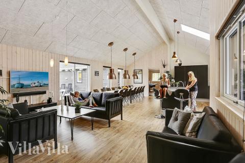 Luksushus nr. 346 har et dejligt opholdsrum.