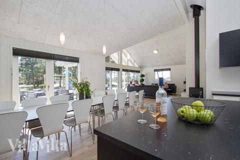 Luksushus nr. 347 har et dejligt opholdsrum.