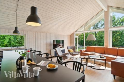 Luksushus nr. 352 har et dejligt opholdsrum.