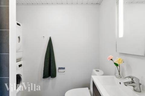 Ét af badeværelserne i luksushus nr. 350