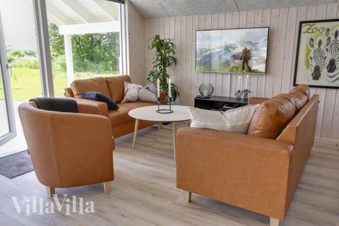 Luksushus nr. 349 har et dejligt opholdsrum.