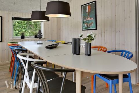 Opholdsrum med plads til 14 i luksushus nr. 349.