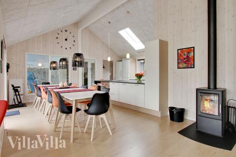 Luksushus nr. 358 har et dejligt opholdsrum.