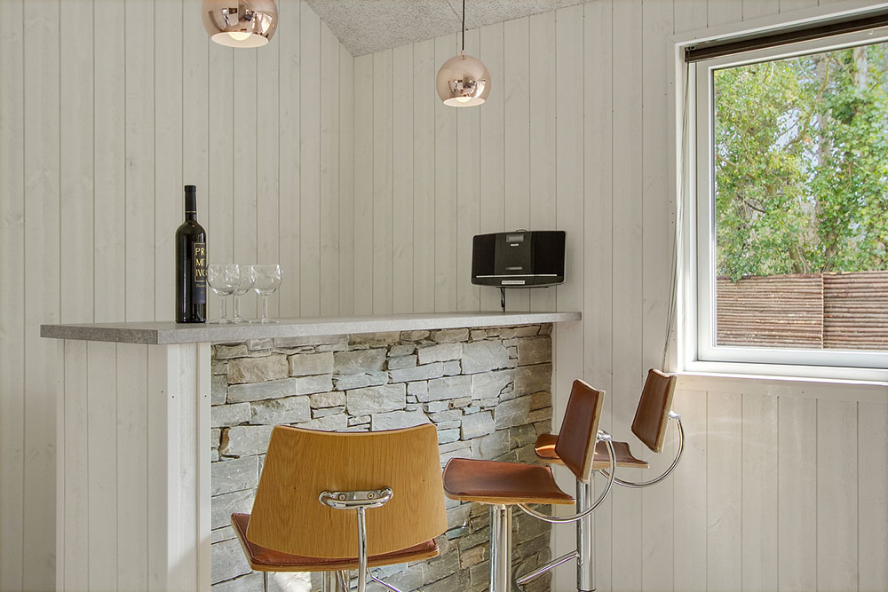 Sommerhus 361 er udstyrret med egen bar